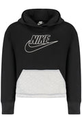 NIKE KIDS' BLACK ZIP-UP SWEATSHIRT-0