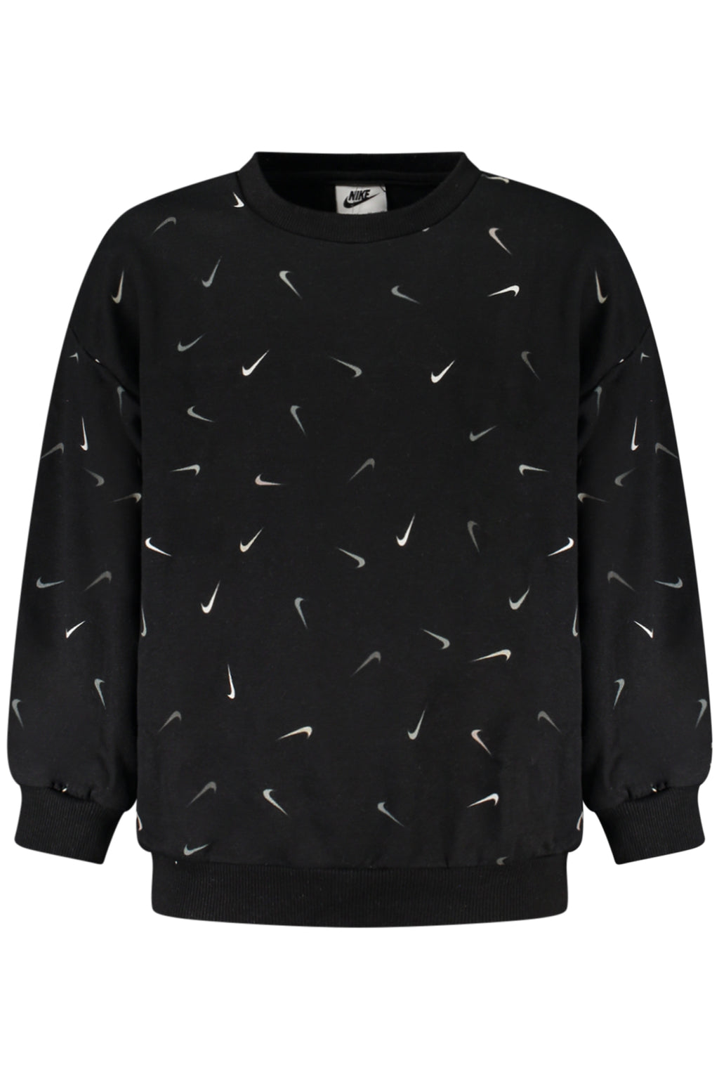 NIKE KIDS' BLACK ZIP-UP SWEATSHIRT-0