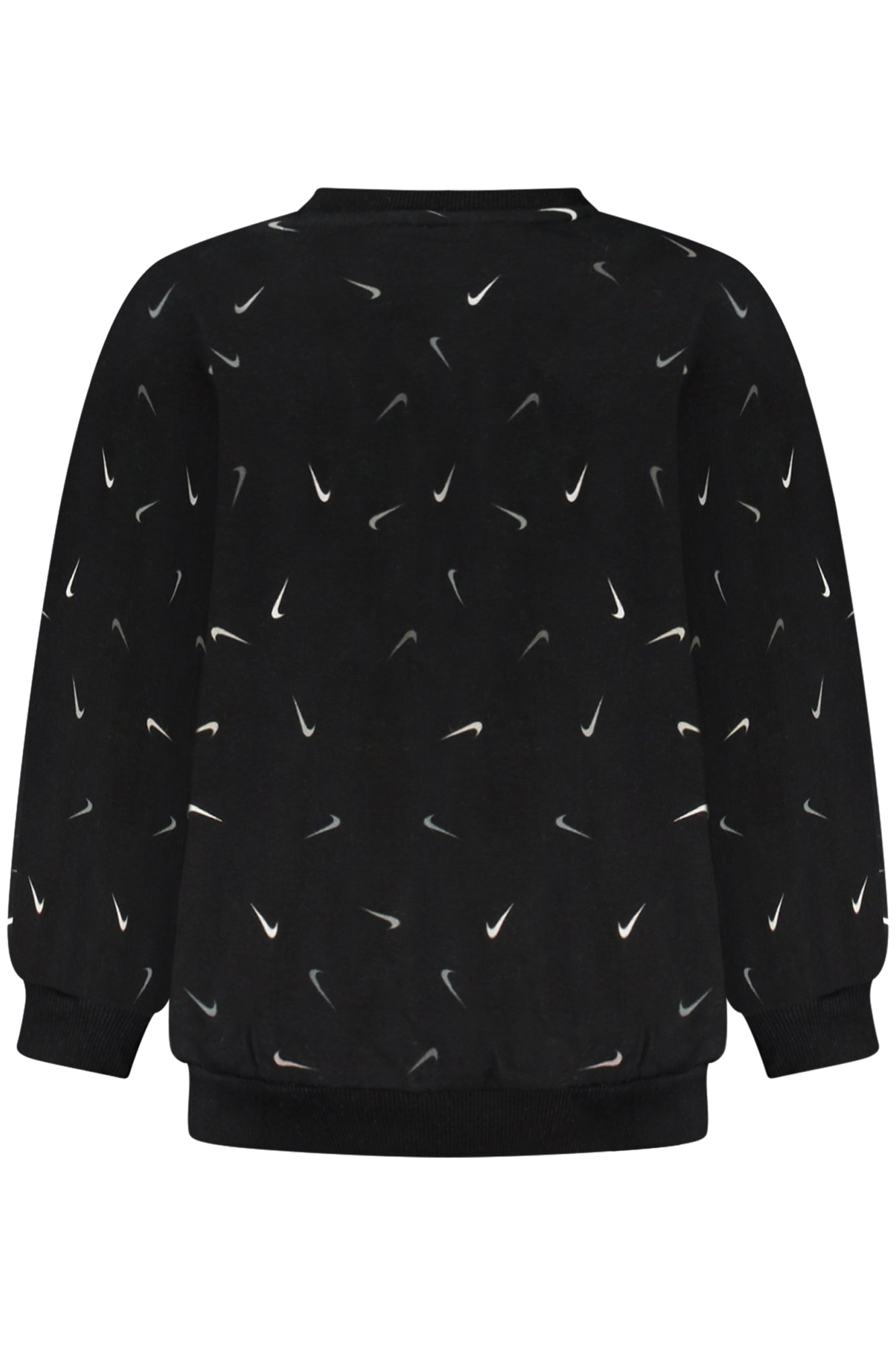 NIKE KIDS' BLACK ZIP-UP SWEATSHIRT-1