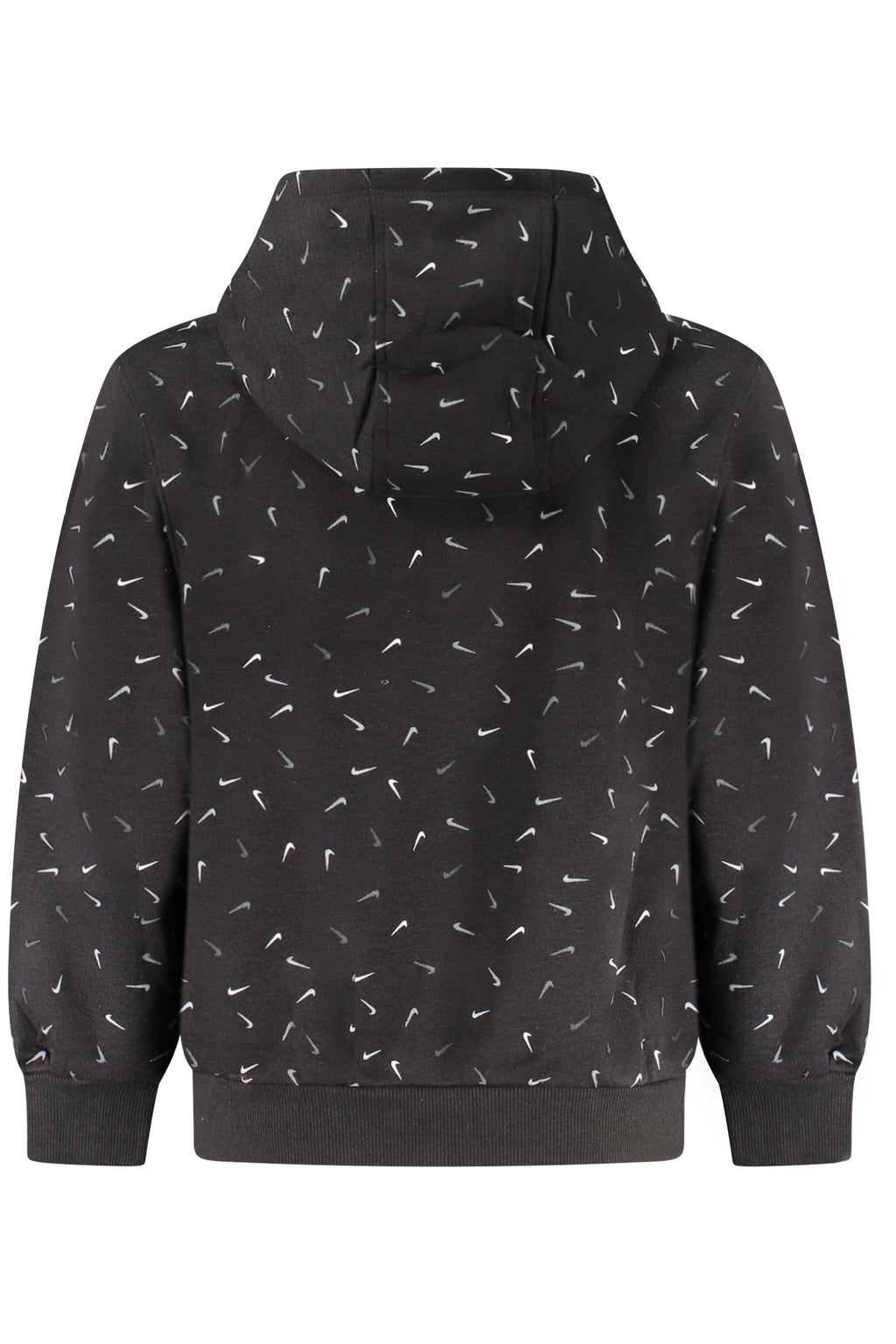 NIKE KIDS' BLACK ZIP-UP SWEATSHIRT-1