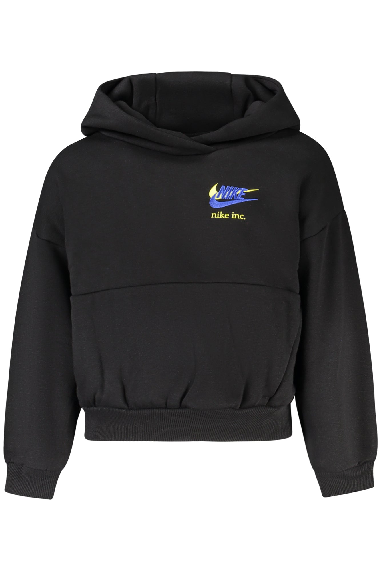 Sudadera negra con cremallera para niños de Nike