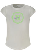 NIKE SHORT-SLEEVED T-SHIRT FOR GIRLS, WHITE-0