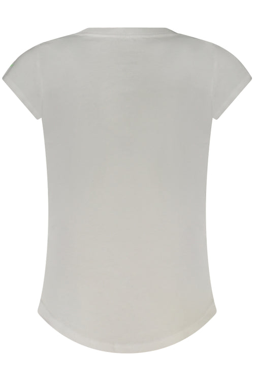 NIKE SHORT-SLEEVED T-SHIRT FOR GIRLS, WHITE-1