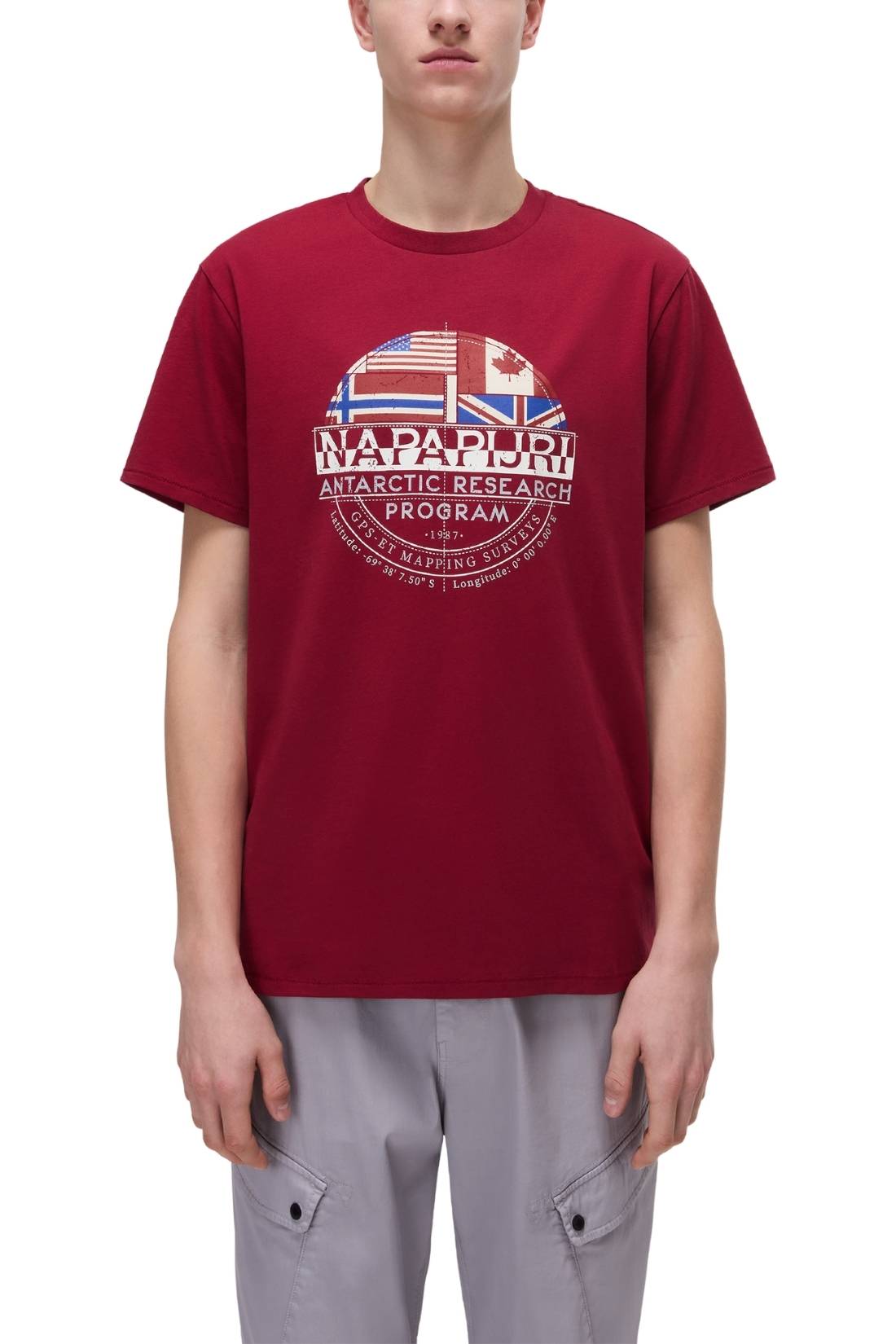 NAPAPIJRI - Men's S-Turin T-shirt - Size S-8