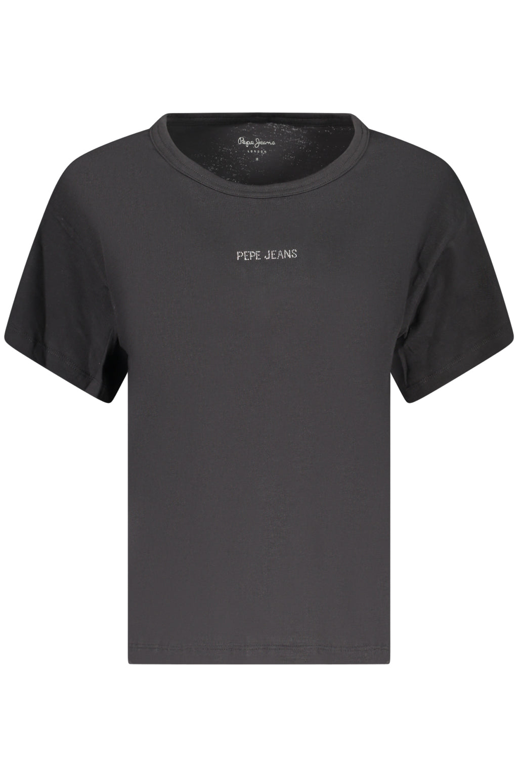 PEPE JEANS WOMEN'S SHORT-SLEEVE T-SHIRT BLACK-0