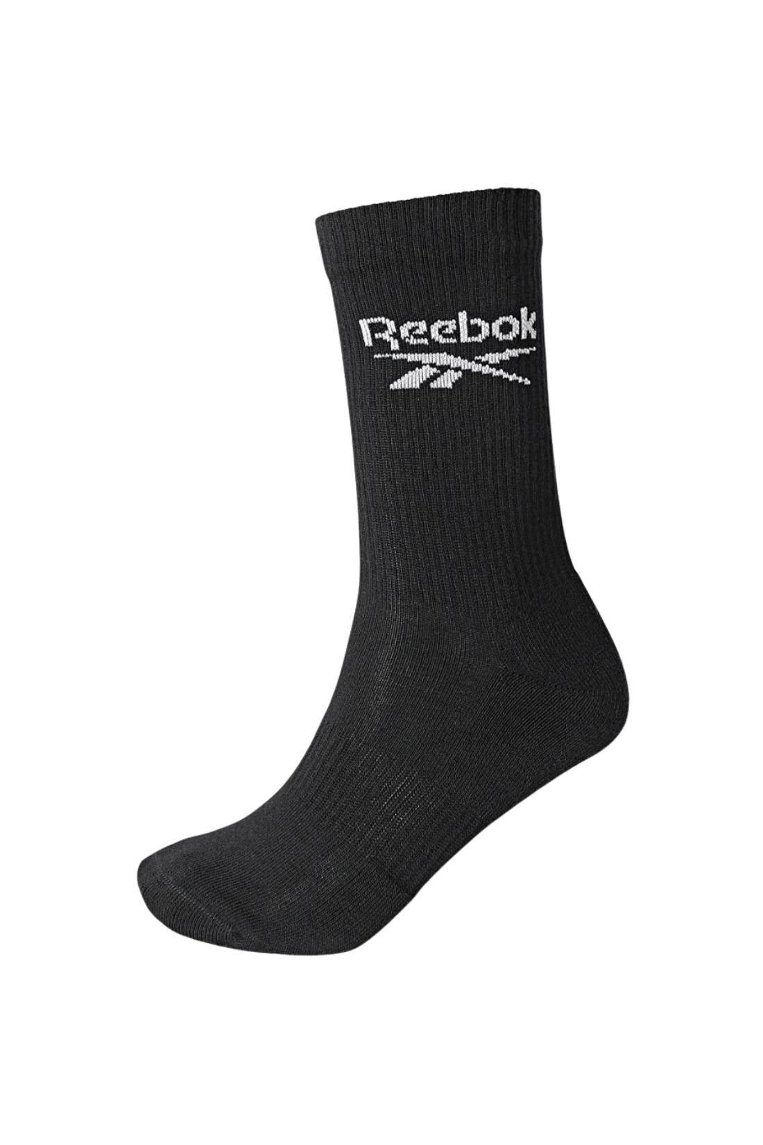 REEBOK - Unisex 3-pack Classic Core Crew socks  - Size-4