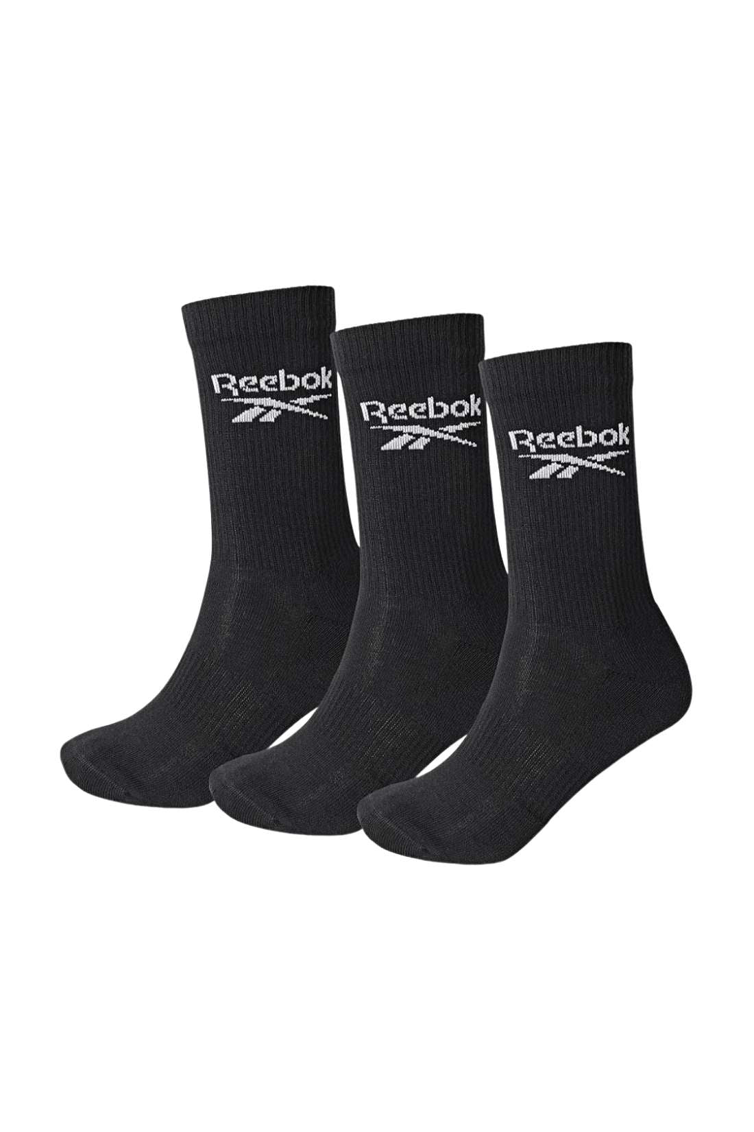 REEBOK - Unisex 3-pack Classic Core Crew socks  - Size-6
