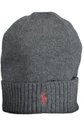 RALPH LAUREN GRAY MEN'S BEANIE-0