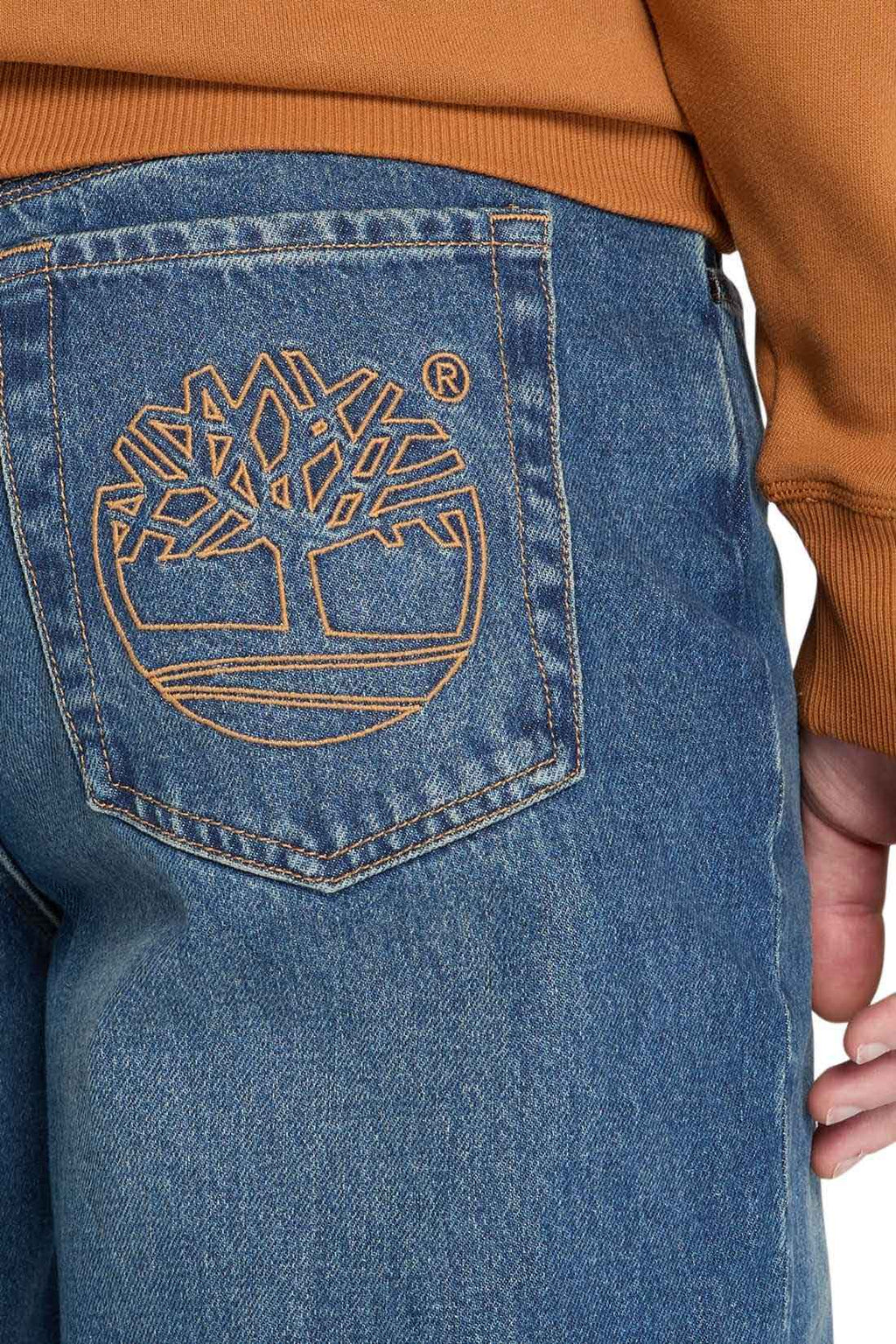 TIMBERLAND - Men's Sandown jeans with embroidery logo-3