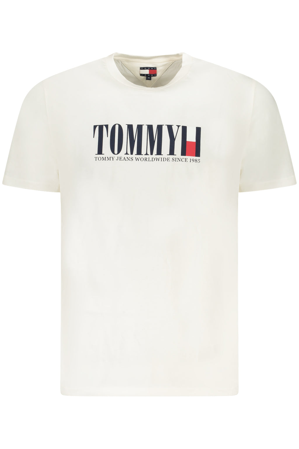 TOMMY HILFIGER MEN'S SHORT-SLEEVE T-SHIRT WHITE-0