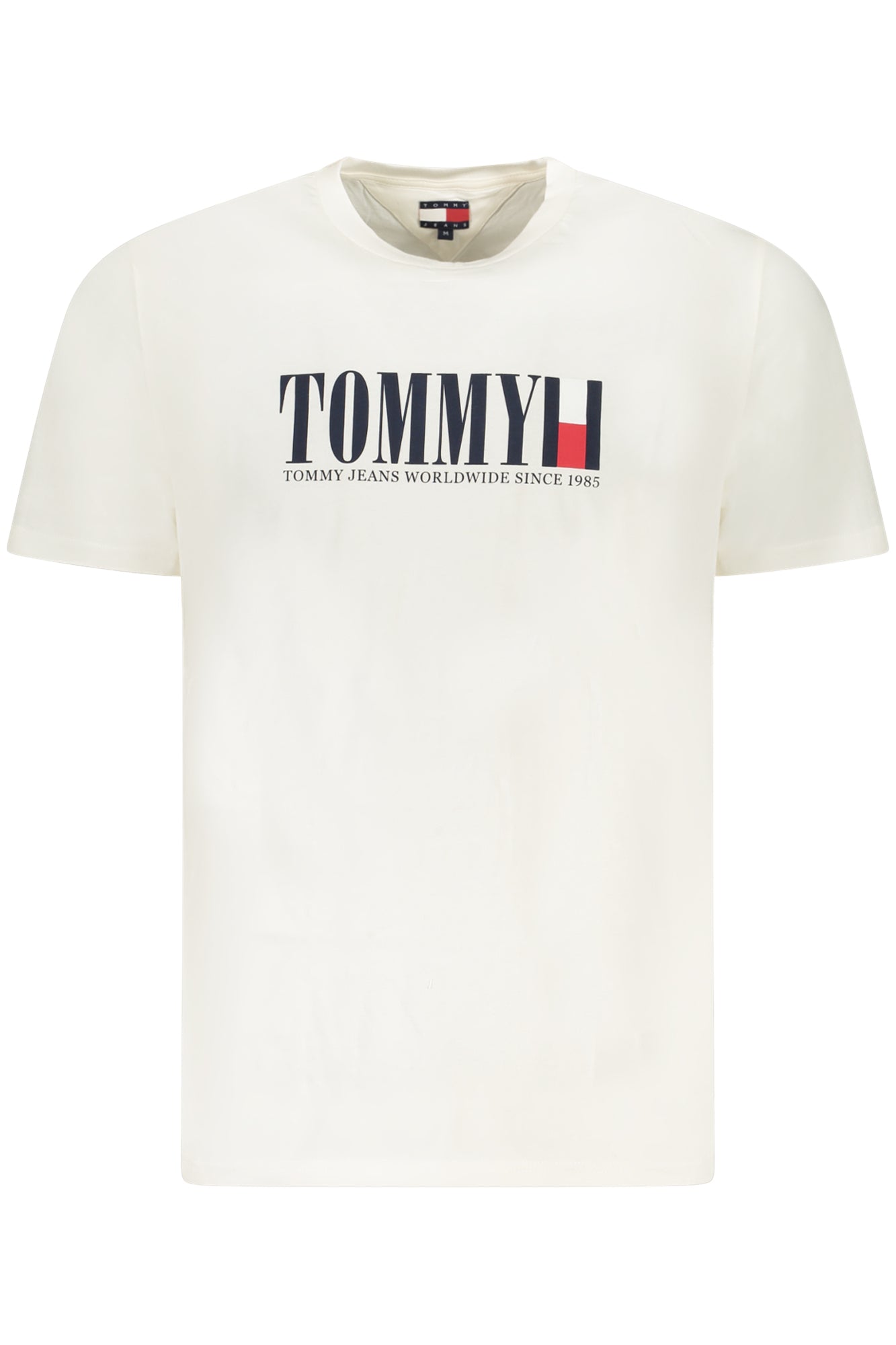TOMMY HILFIGER MEN'S SHORT-SLEEVE T-SHIRT WHITE-0