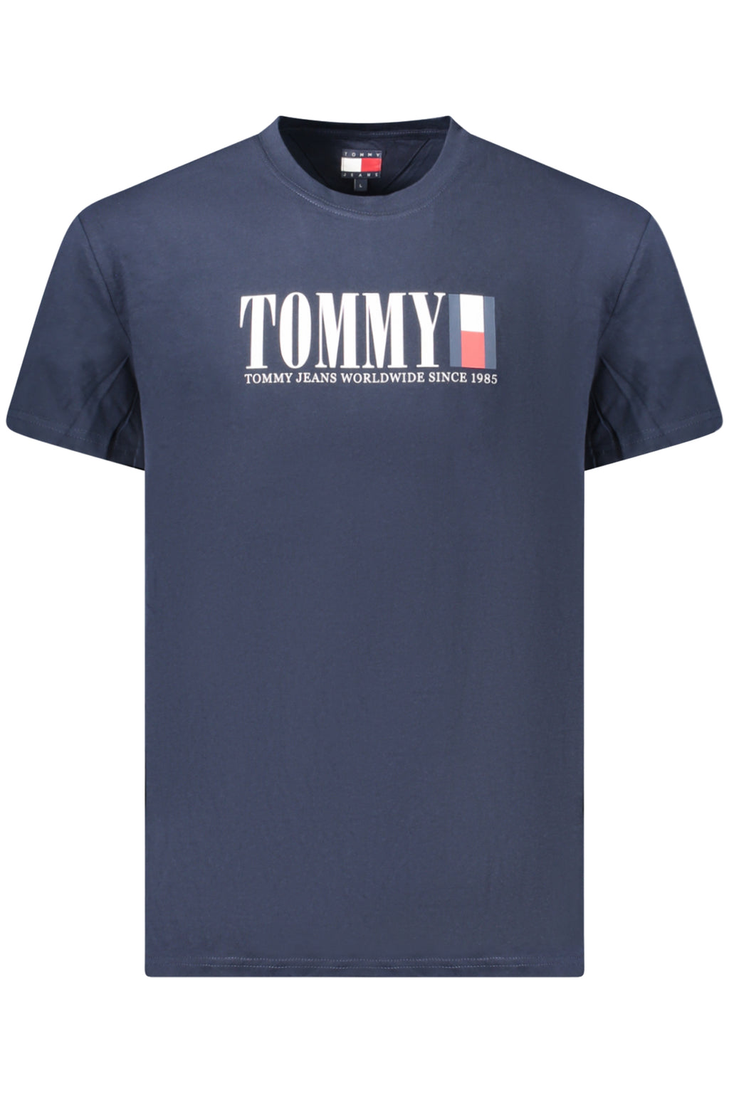 TOMMY HILFIGER MEN'S SHORT-SLEEVE T-SHIRT BLUE-0